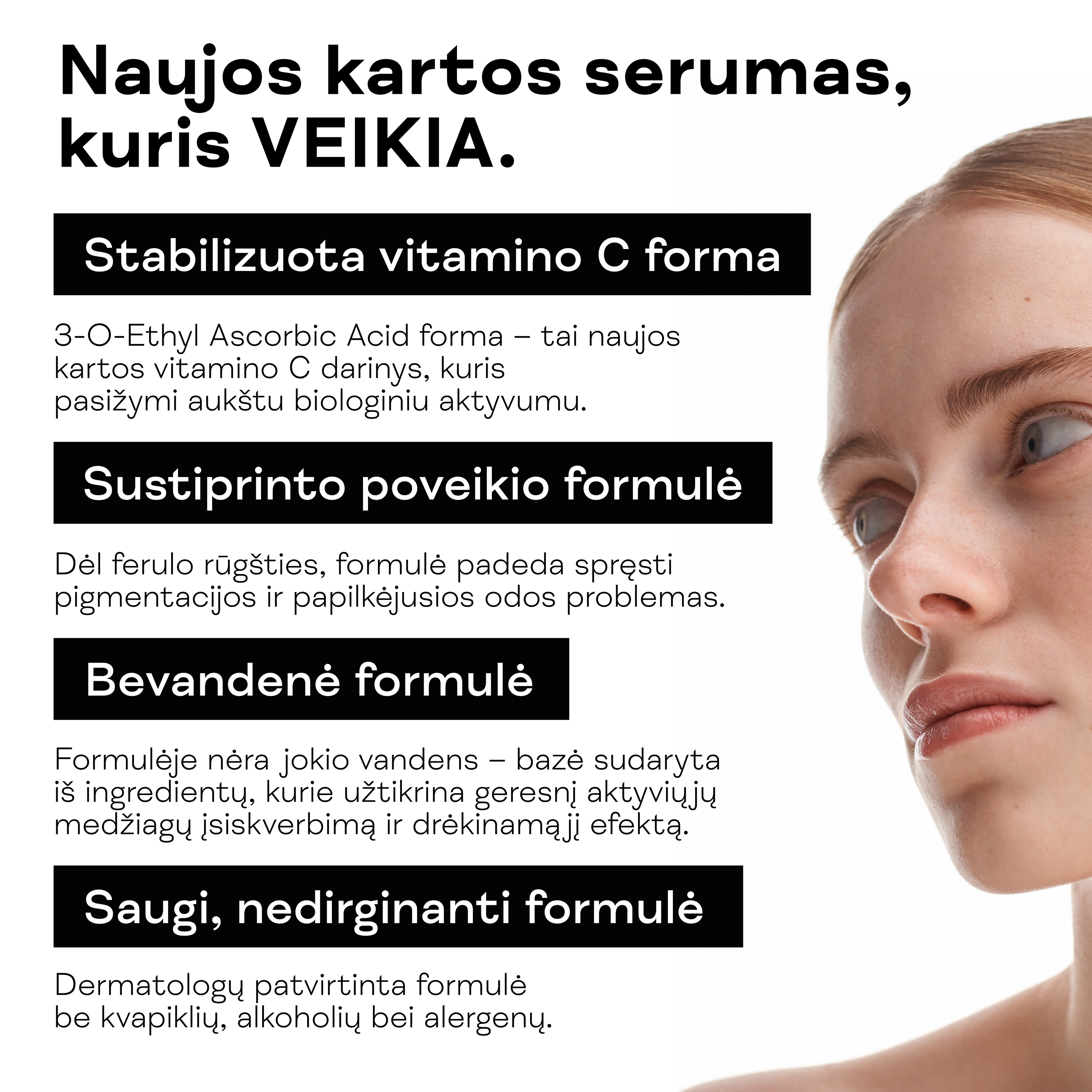 Vitamino C serumas nuo pigmentacijos FACTORY SALE