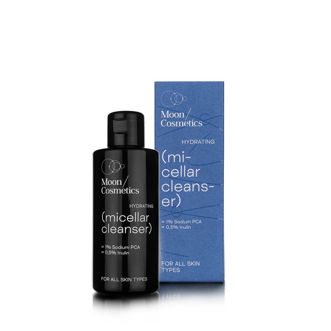 Valomasis micelinis vanduo buteliuke | Moon Cosmetics