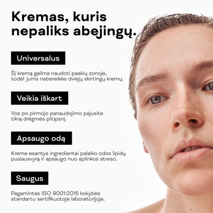 Intensyviai drėkinantis kremas