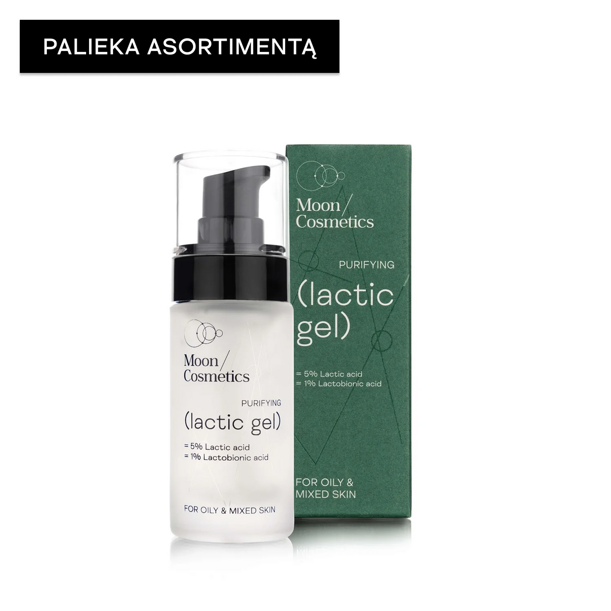 Drėkinamasis pieno rūgšties gelis nuo spuogų FACTORY SALE
