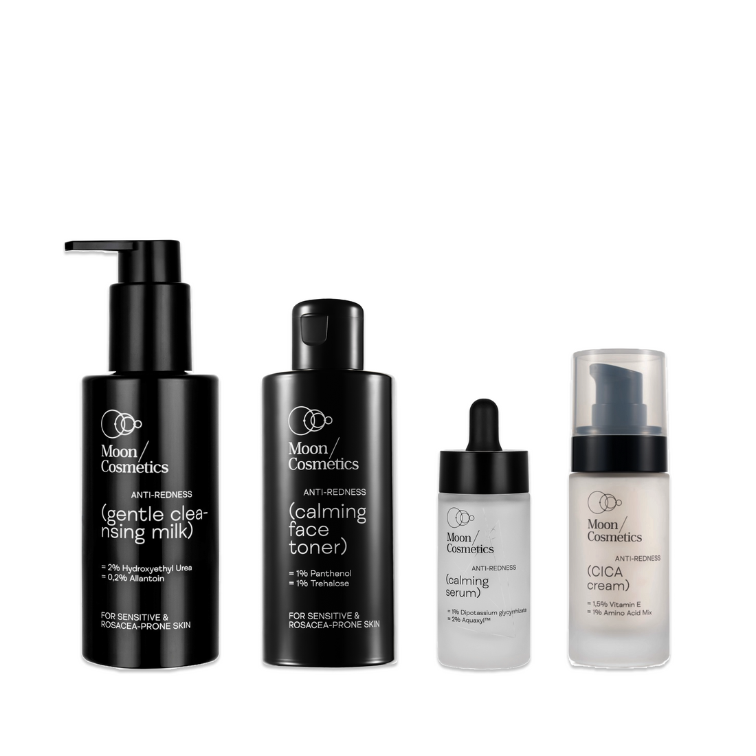 MINI rinkinys rožinės pažeistai odai