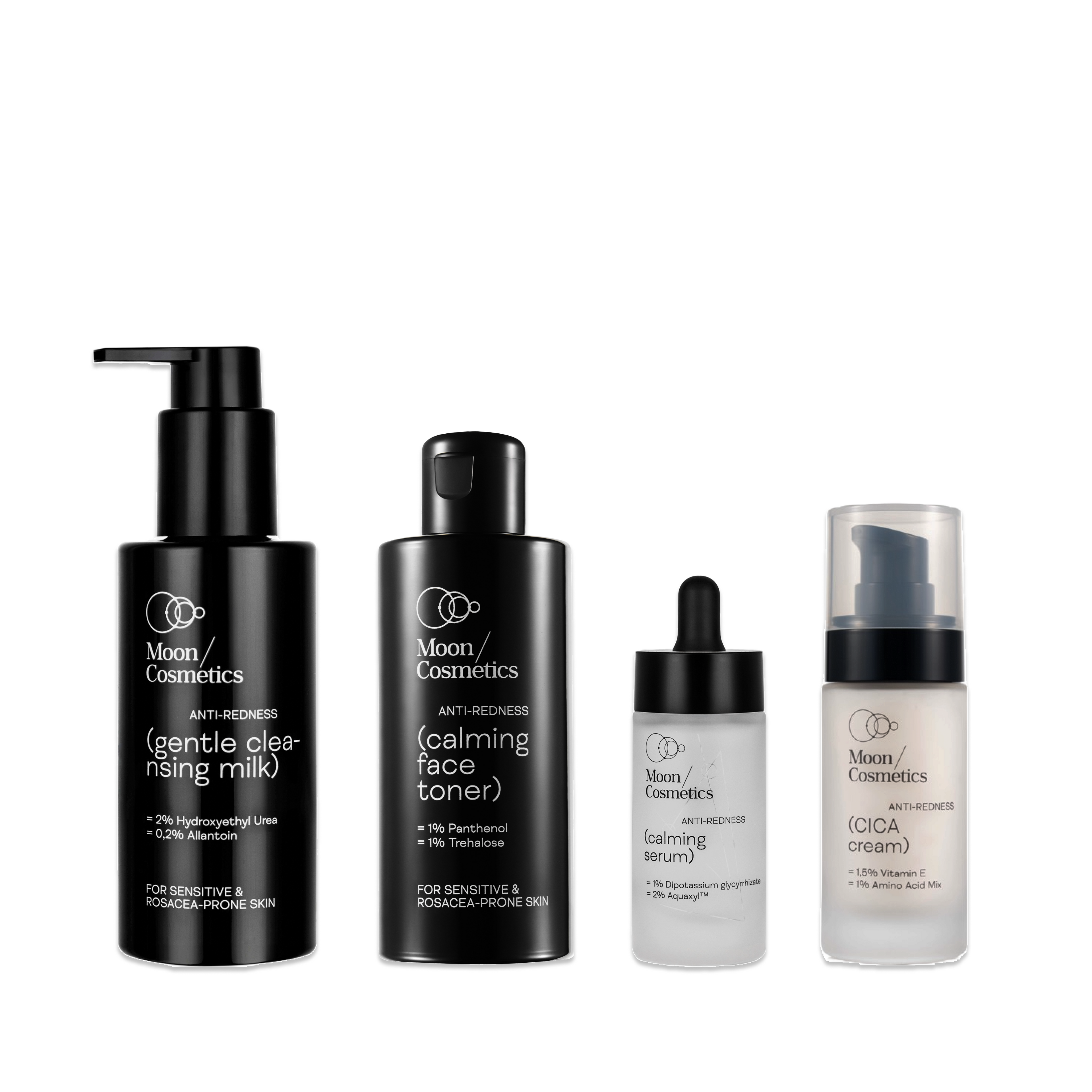 MINI rinkinys rožinės pažeistai odai