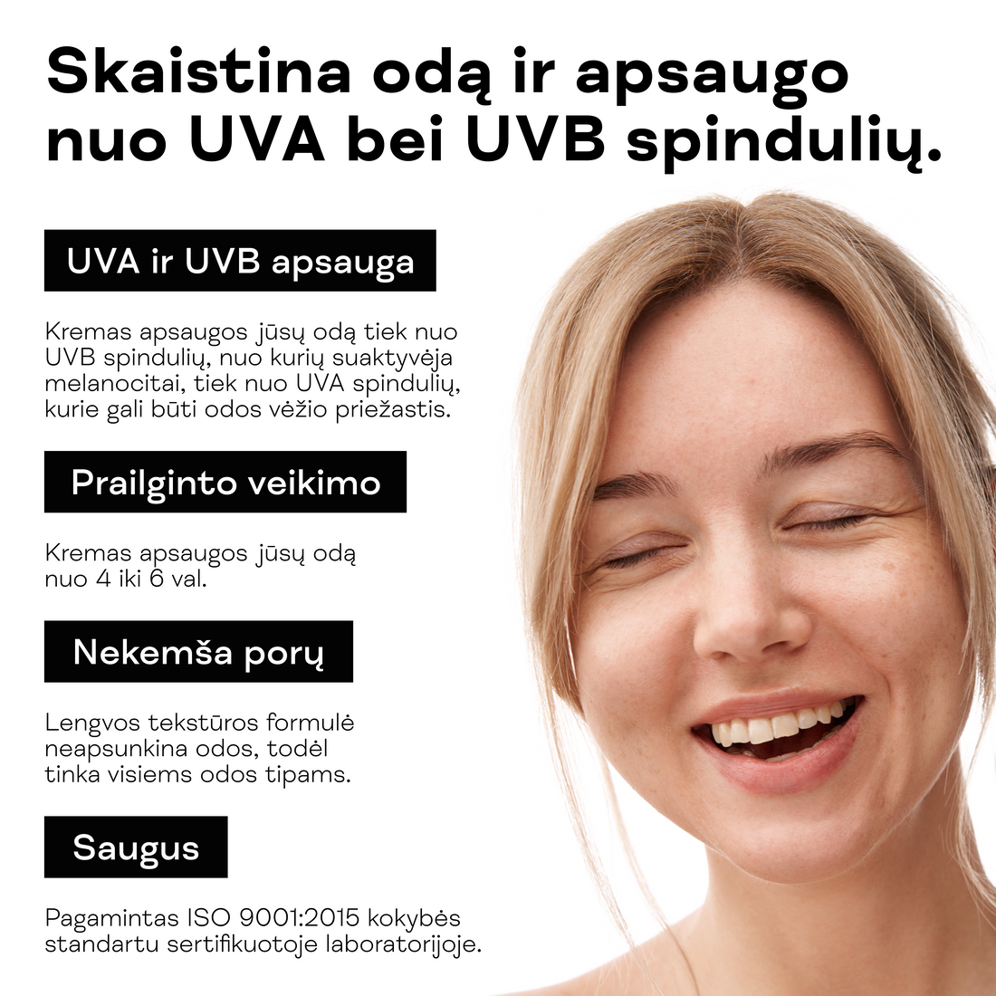 Vitamino C kremas SPF15 nuo pigmentacijos